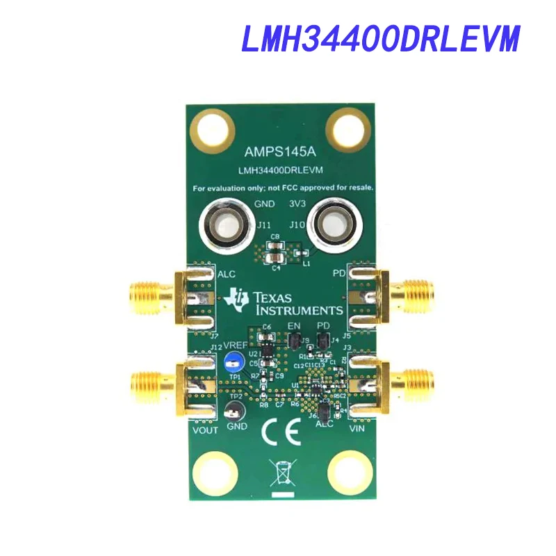

LMH34400DRLEVM усилитель IC, инструменты для разработки LMH34400, оценочный модуль 275-мгц, Односторонний выход, усилитель transimpedance