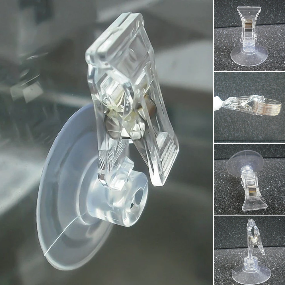 Suction Cup Clamp Bathroom Wall Suction Cup Clip Plastic Window Office Door Multifunctional Clip