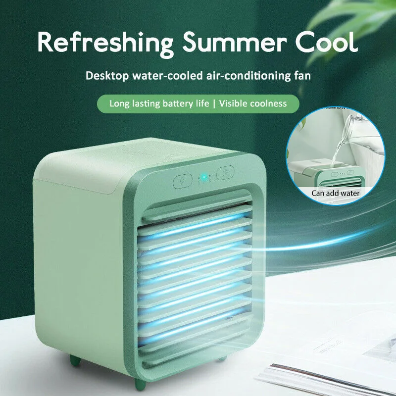 Description Picture 2 of itemDesktop Air Cooler 3 Gear Wind Table Spray Home Humidification Mini Fan Water Cooling Fan Dormitory Electric Fan
