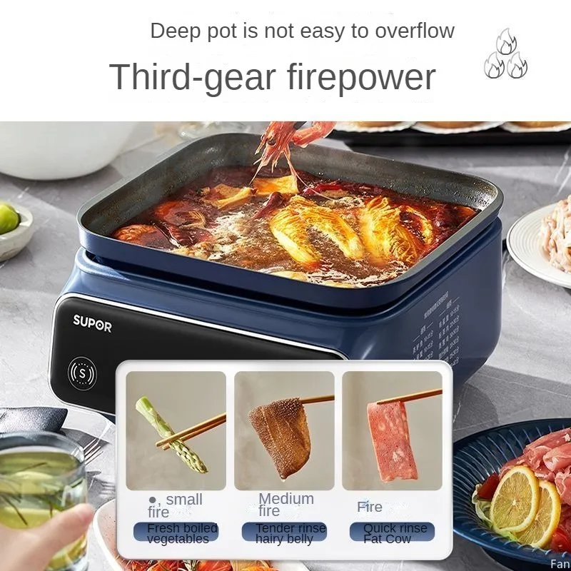 16L Electric Steamer NTC Connection 24 Hours Reservation Multi-functional Household Steaming and Stewing All-in-one Electric Pot 3