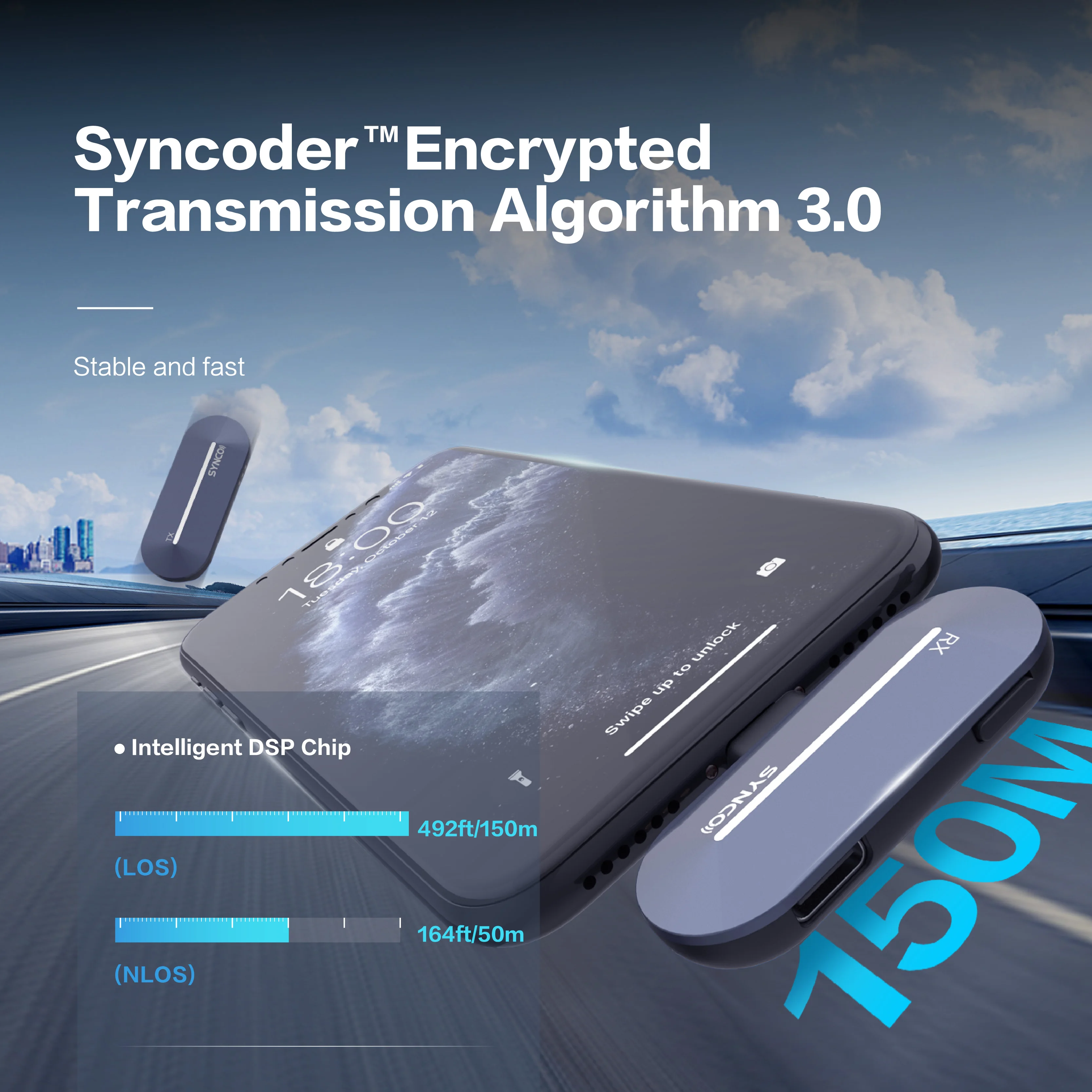SYNCO 무선 마이크 P1L,P1T,P2L,P2T, 스마트폰 가라오케 오디오 촬영, 전문 옷깃 휴대용 마이크