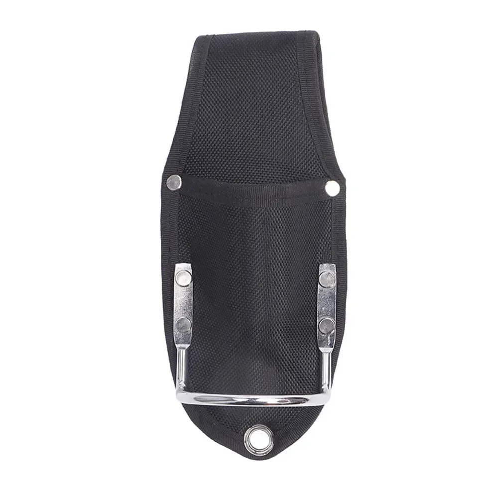 

New Heavy Duty Stainless Steels Hammer Holder with PE Board for Tool Belt High Quality 1680D Oxford Cloth Electrician Toolbag