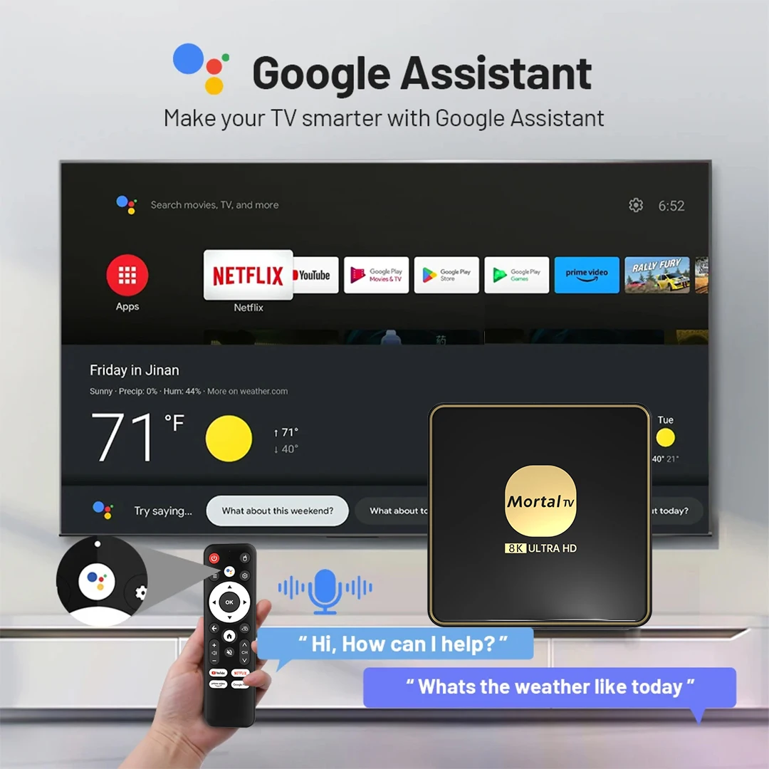 Chromecast App Is Google Home Compatible With Android Smart TV Box - Main Image
