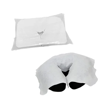 100/200Pcs Disposable Lying Pillow Case Disposable Towels Face Cradle Covers Spa Bed Massage Table Towels Beauty Supplies