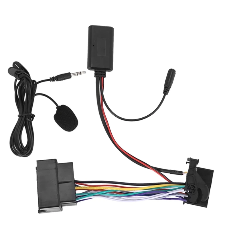 Adaptador rádio sem fio, conector universal para carro, receptor música aux para E60 E61 E63 E64 E81 E87 E70 E90