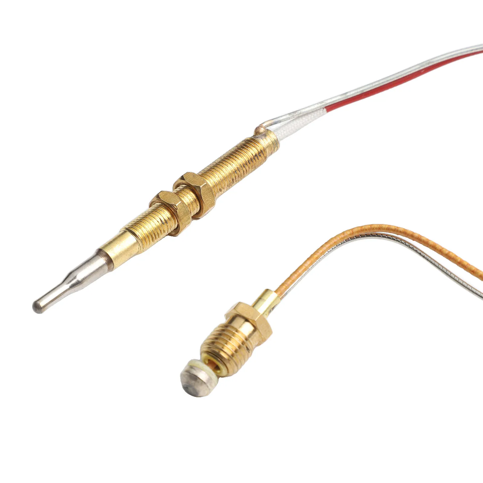 For Gas Heater Models Gas Thermocouple Head Heater Thermocouple Easy To Install M6 X 0.75 Thread M8 X 1 End Connection