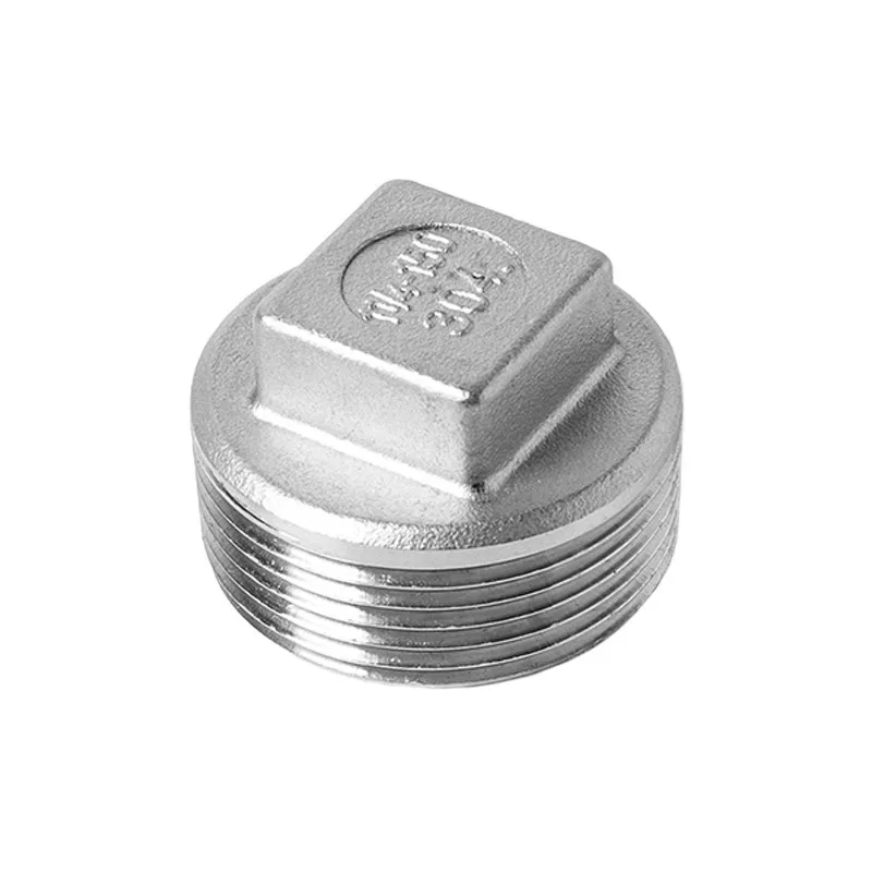 Male Straight Hexagon Joint Nipple Pipe Connection 304 Stainless Steel threaded 1/2