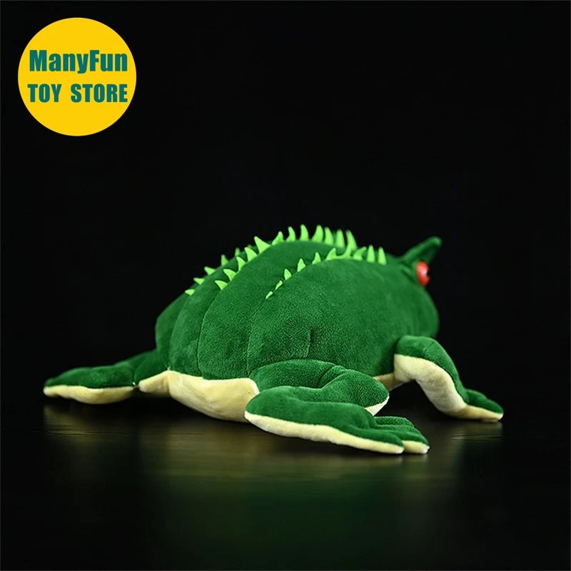 Beelzebufo Plush Toy High Fidelity Horned Frog Plushie Toad Peluche Lifelike Stuffed Animals Simulation Doll Kawai Toy Gifts 5