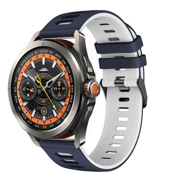 Universal 22mm & 20mm Silicone Smartwatch Strap - Premium Wristband Bracelet