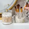 Vanity Makeup Organizer Desktop Storage Box Qtip Holder Dispenser for Cotton Ball, Cotton Swab, Cotton Round Pads for Bathroom 6