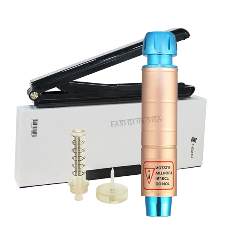 0.5ml gold Noninvasive injection pen Atomizer Sterile Hyaluronic Acid Pen Therapy Hyaluronic Gun Disposable Lip Injection Pen