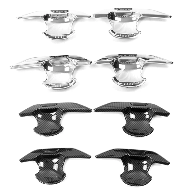 Car Door Handle Bowl Cover Trim Frame Door Handle Stickers For Toyota Avanza Premio Veloz Cross + Replacement Parts