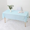 1pc Reusable Tablecloths BPA Free Plastic 137x183cm Dining Table Cover Cloth for Parties Picnic Camping Outdoor Disposable 5