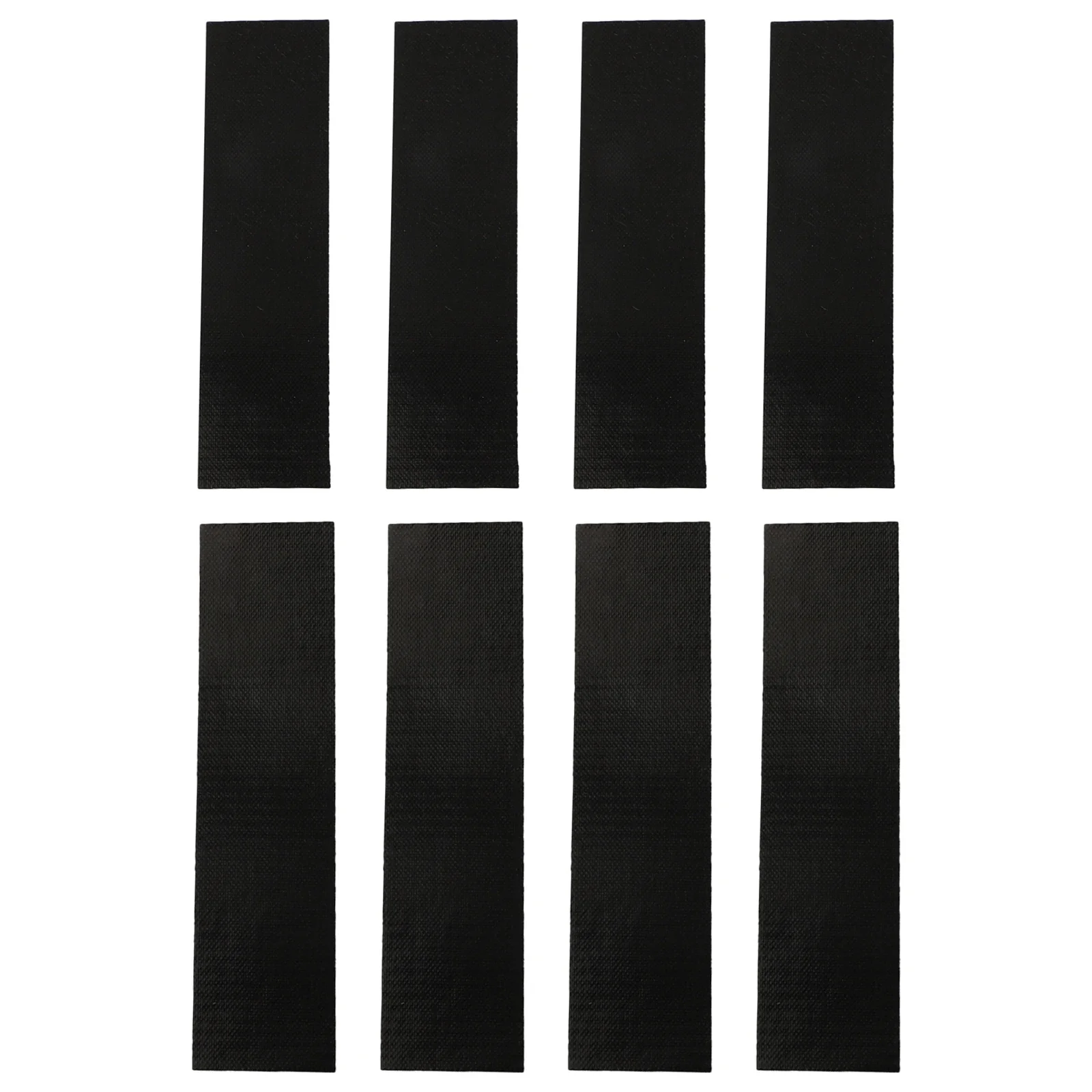 Glass Fabric Tape Self Adhesive Fireplace End Tape Prevents Cord Fraying Heat Resistant 8pc Set 10*2 5cm,stove rope seal