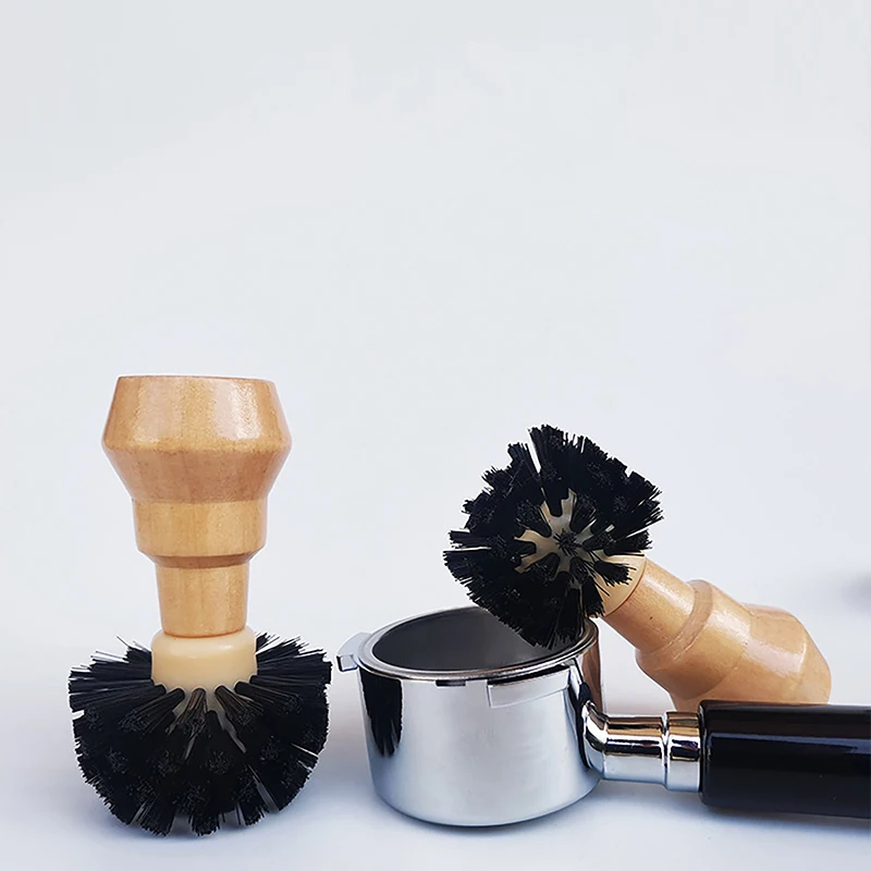 Coffee Protafilter Cleaning Brush Protable Coffee Tamper Espresso Grinder Machine Cleaners 51/54