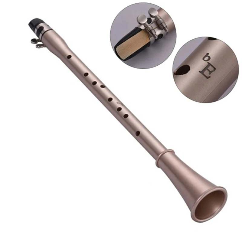 Pocket Saxophone ABS Sax Mini Portable Saxophone Little With Carrying Bag Woodwind Instrument