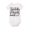 Fearfully and Wonderfully Made Bodysuit Faith Baby Romper Christian Baby Gift Religious Newbron Jumpsuit Boys Girls Clothes 6