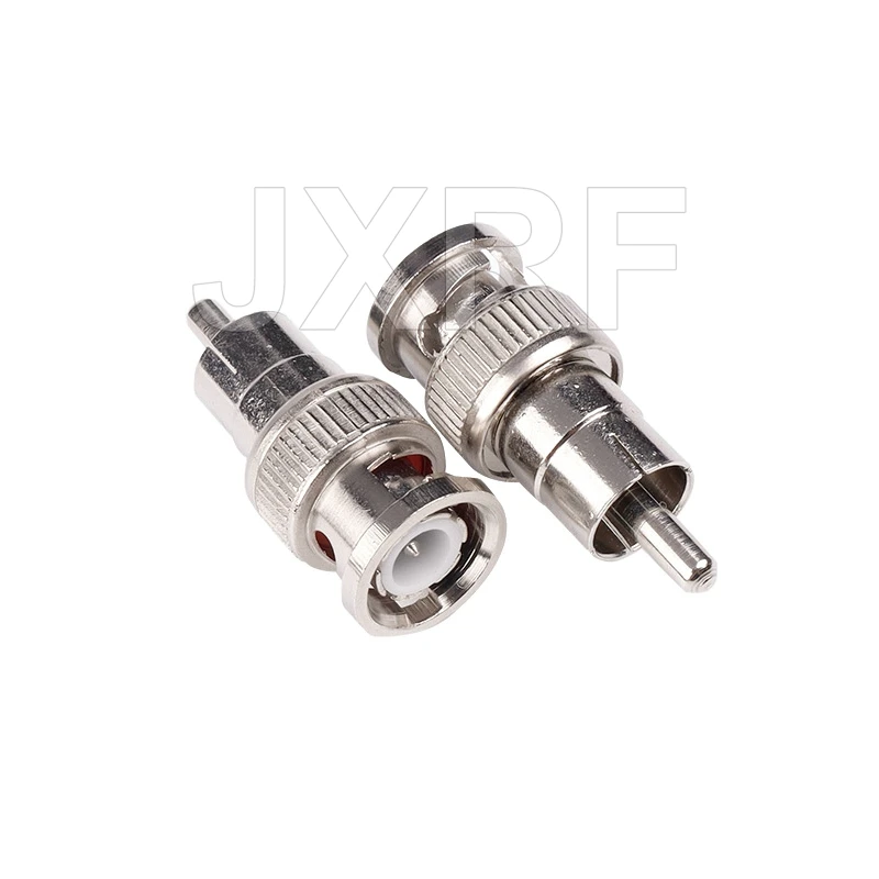 2PCS RF Connector BNC to RCA Adapter BNC male female to RCA male female Plug Convert Adapter for CCTV 4 Types for Selection