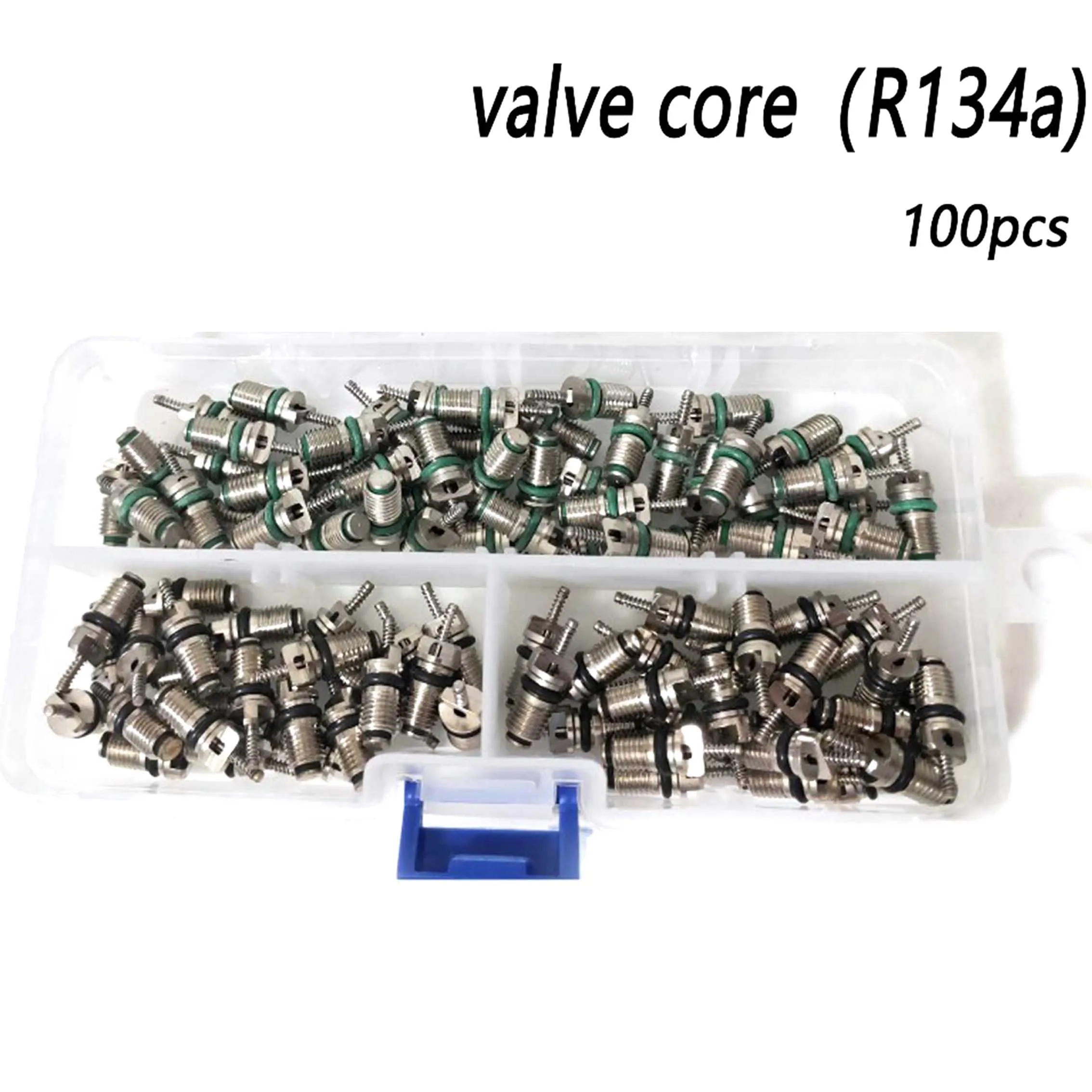 102pcs Universal Air Conditioning Valve Core, A/C