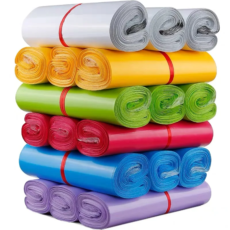 50 قطعة مغلف البريد أكياس التعبئة والتغليف بولي ال...