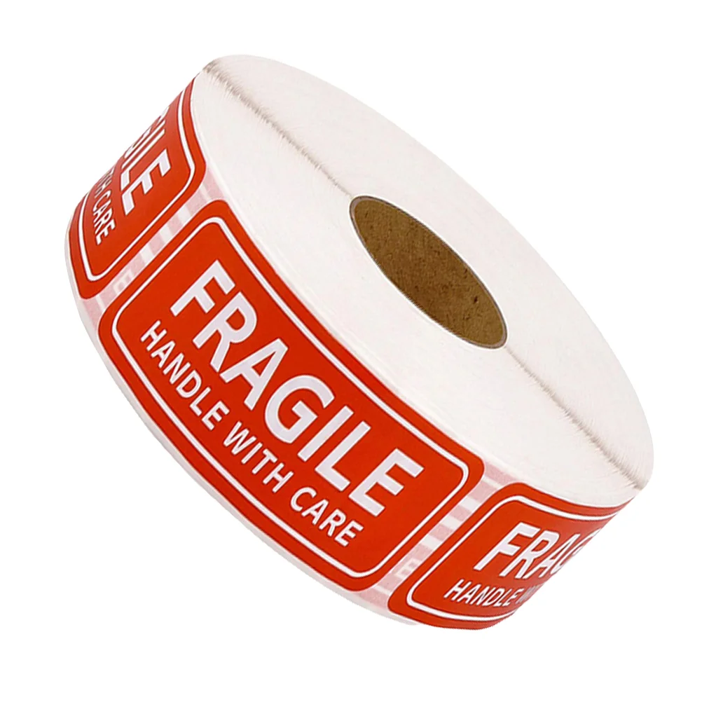 

Fragile Tag Handle with Care Warning Packing/Shipping Adhesive Label Tag for for Mailing Cartons Box Envelops