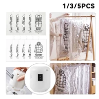 Hanging Squeezable Storage Bag Reusable Clothes Compression Storage Bag Space Saving for Clothes Down Overcoat 1