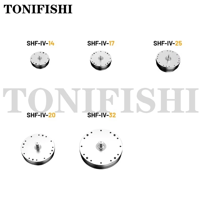 SHF-14-100 하모닉 드라이브 정밀 하모닉 감속기 샤프트 입력형 수평 감속기 SHF-14-50