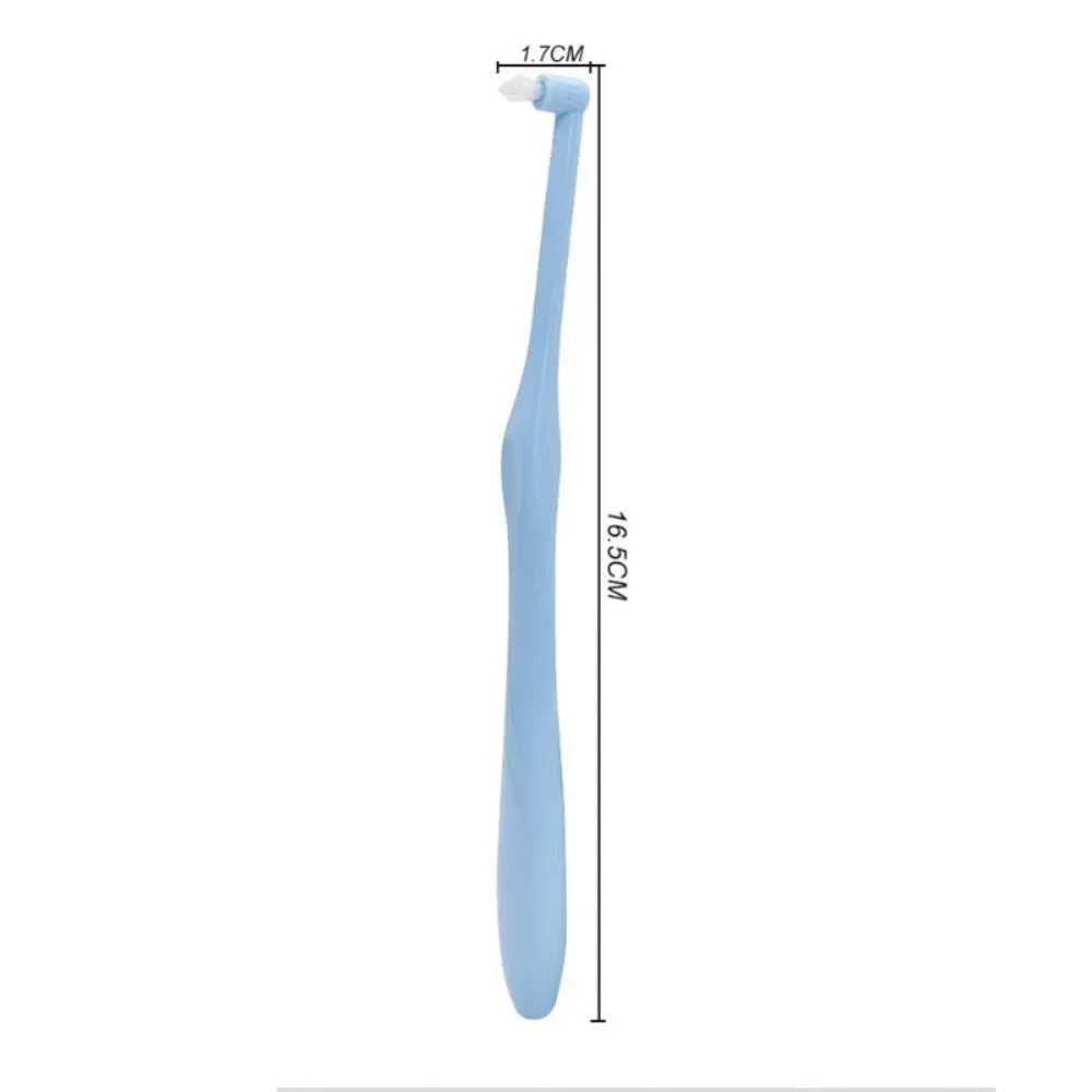 Soft Toothbrush Orthodontic Interdental Brush Single-Beam Soft Teeth Cleaning Toothbrush Oral Care Tool Small Head Soft Hair Implant Adult
