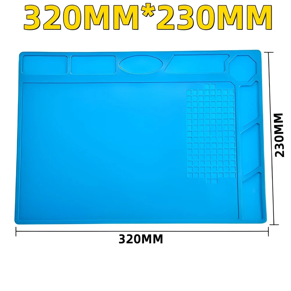 Heat-Resistant Silicon Soldering Work Mat