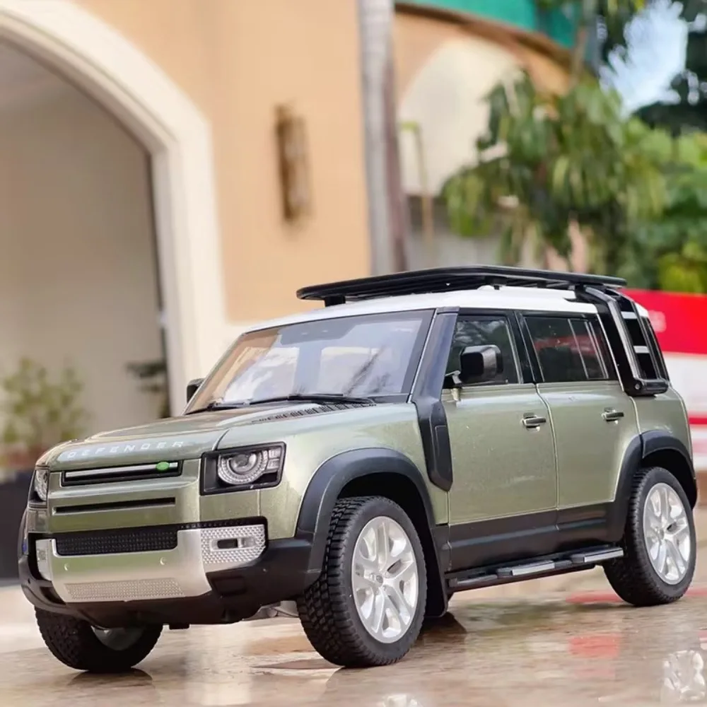 1-18-Land-Rover-Defender-110-Car-Model-Toys-Alloy-Diecast-SUV-Rubber ...