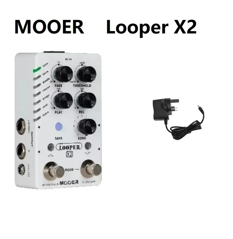 MOOER Looper X2 ステレオルーパー エフェクター Mooer LOOPER X2