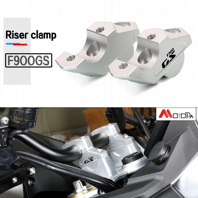 BMW Motorcycle Upgrades Handlebar Risers For BMW F900GS 2024+ - 30mm ...