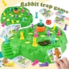 9Pcs New Rabbit Trap Puzzle Toy Children's Dual Play Multiplayer Board Game Competition Parent Child Interactive Strategy Game 3