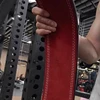 Weightlifting Belt Cowhide Leather Lever Buckle Waist Support Powerlifting Strong Pull Squat Deadlift Gym Training Powerlifters 2