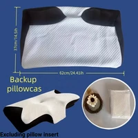 Memory Foam Cervical Pillowcase Cooling Fabric Pillow Protector Bedding Case for Home Travel Holiday Gift Portable Sleep Use Set 6