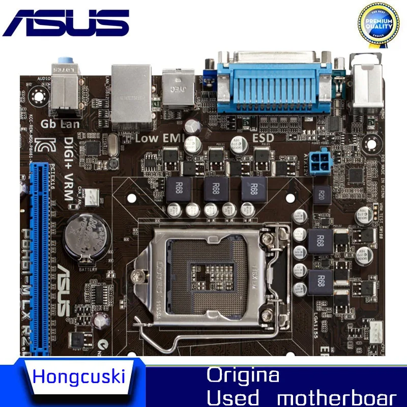 Asus Laptop Mobo Asus P8h61 Original LGA 1155 ASUS P8H61-M LX3