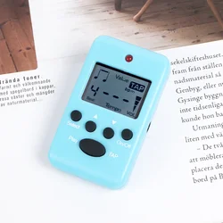Compact Clip - On Digital Metronome with Adjustable Volume and LCD Display (Blue)