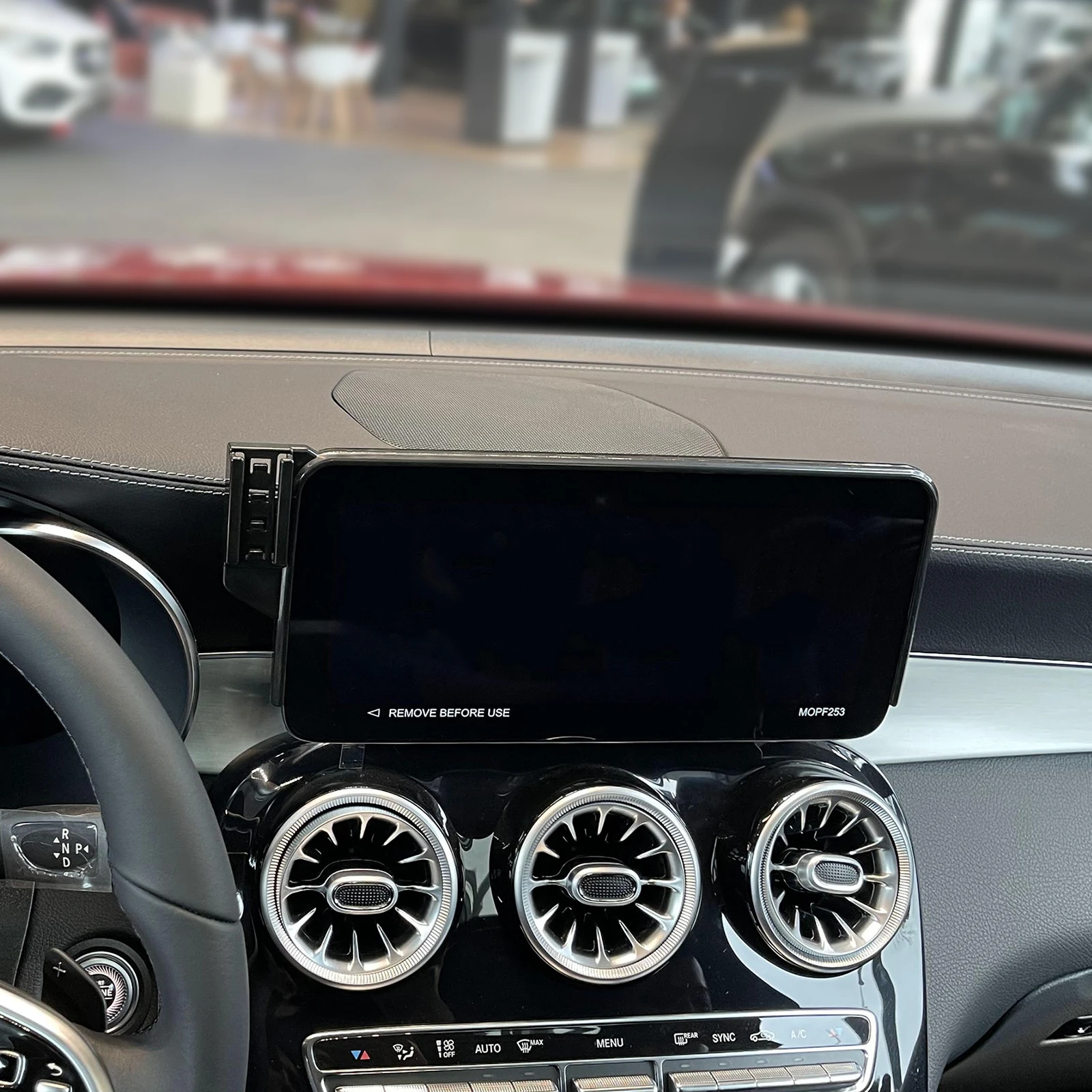 차량용 휴대폰 거치대, 메르세데스 벤츠 GLC 2020-2022 300 43 AMG 63 S GPS 브래킷, 내비게이션 스탠드, 자동차 액세서리