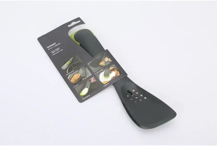Five-in-one Kitchen Utensils Leak Spatula Colander Shovel Spatula Spoon Cutting Into One Kitchen Accessories Kitchenware