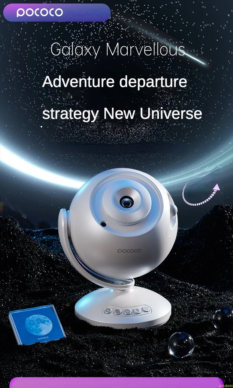 POCOCO Star Projector , Real Planetarium Galaxy Projector,Birthday