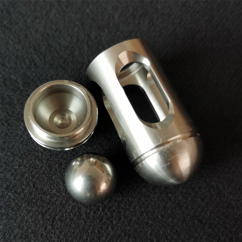Metal Haptic Slider Fidget Clicker Cylinder Stainless Steel EDC Gadgets Adults ADHD Stress Relief Toys For Anxiety
