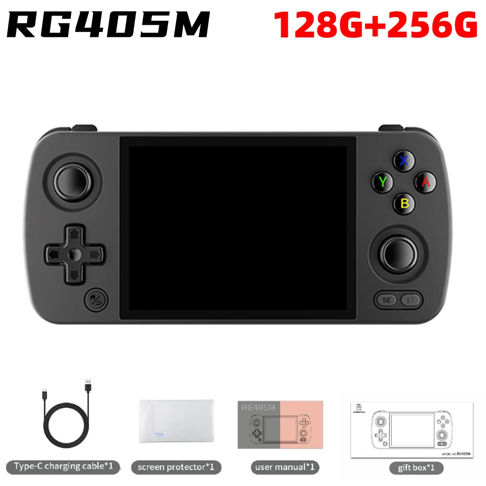 New Anbernic Rg405m Handheld Game Console 3000+ 4 Inch Ips Touch