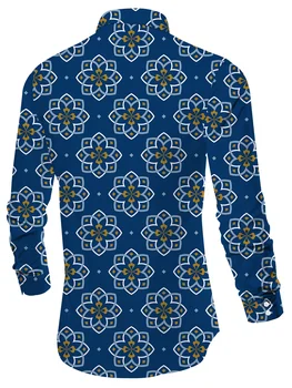 Spring/Summer Men's Fashion Casual Long Sleeve Shirt Comfortable New Style 2025 6