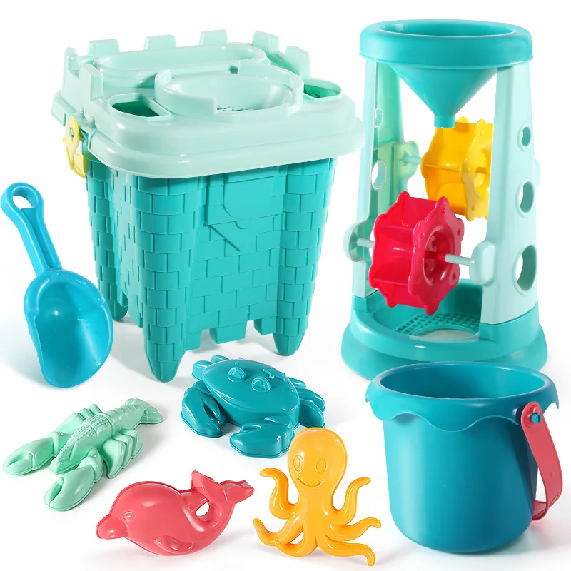 Summer Beach Sand Play Toys for Kids SandBox Set Kit Water Toys Sand Bucket Pit Tool Outdoor Toys for Children Boy Girl Gifts 6 Summer Beach Sand Play Toys for Kids SandBox Set Kit Water Toys Sand Bucket Pit Tool Outdoor Toys for Children Boy Girl Gifts 6