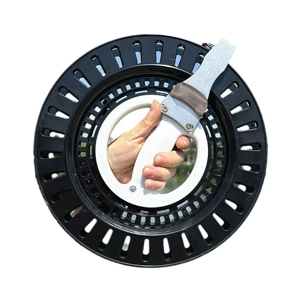 Creative with String Kite Reel 18/20/22/26cm Twisted String Line Winder Fire Wheel Come with Lock Kite Line Winder 2