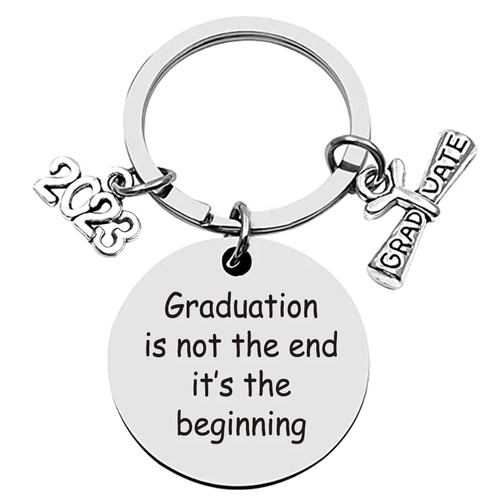 2023 Graduation Graduate 2022 2025 2025 Key Chains Stainless Steel