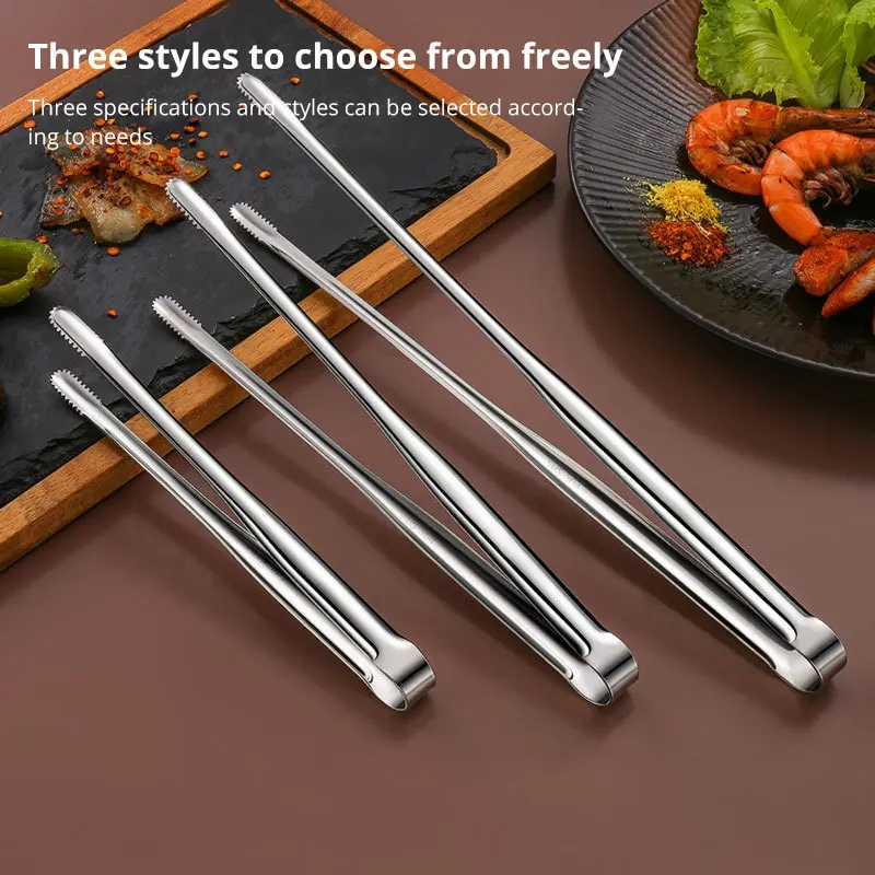 Pince De Barbecue Inox 20 Cm FANSEZQ - Pince De Cuisine Professionnelle