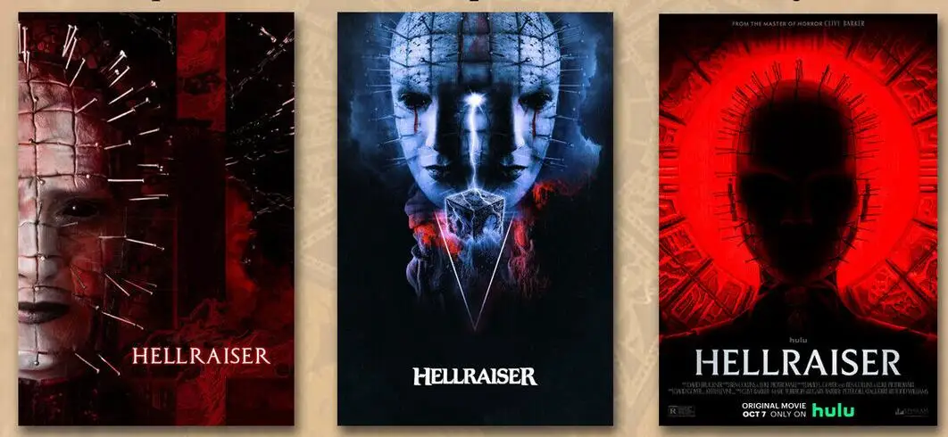 

Hellraiser Movie Print Art Canvas Poster For Living Room Decor Home Wall Picture