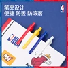 Deli X Nba Action Gel Pen 0.5mm Quick Drying Ins Student Note Business Signature Straight Liquid Pen Office Learning Supplies 4