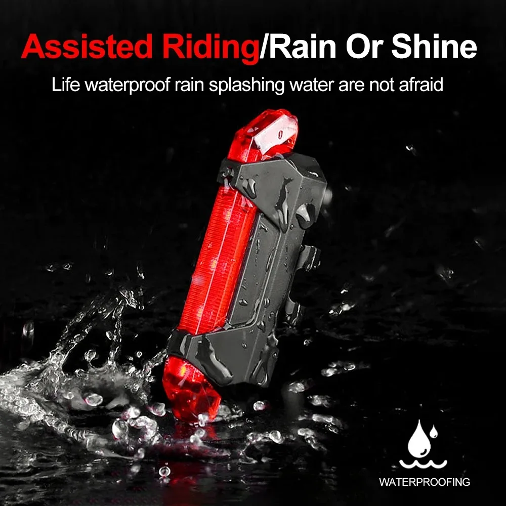 Bicycle lights USB Rechargeable taillights night riding safety equipment for road bike mountain bike